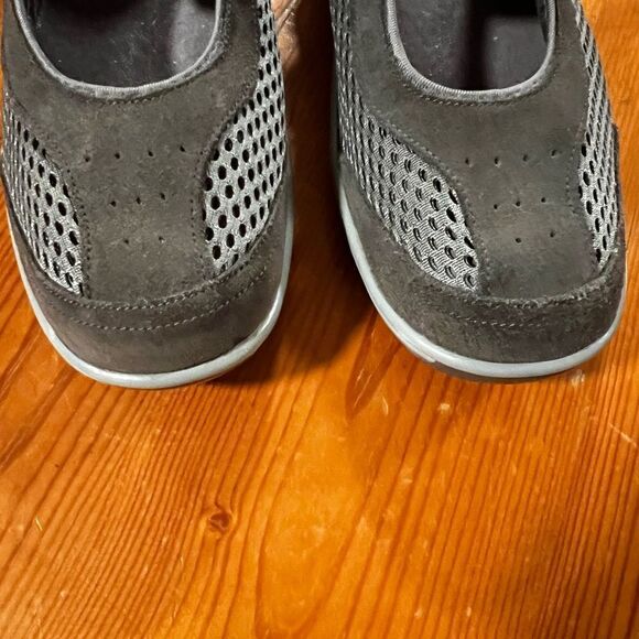 Ortho Feet Sanibel Mary Jane Gray Orthotic Shoes. Size 10B. Great Used Condition - Picture 2 of 9